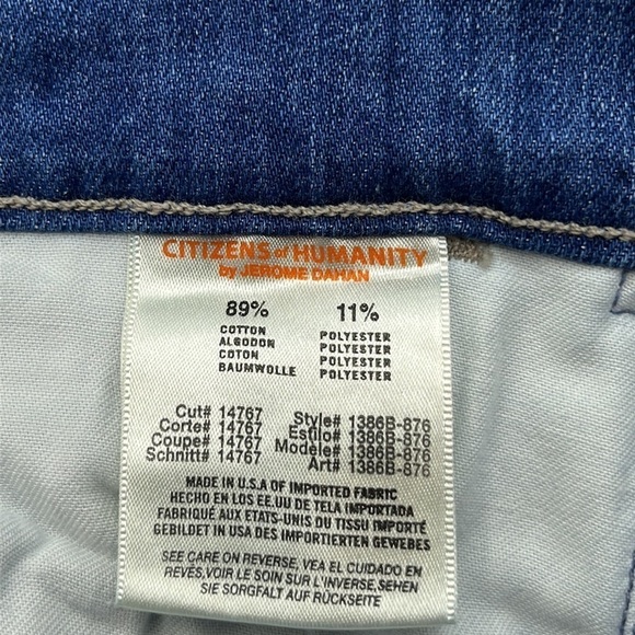 Citizens Of Humanity Cropped Straight Leg Size 27 - Picture 11 of 16